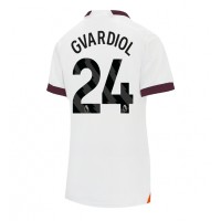 Manchester City Josko Gvardiol #24 Bortedrakt Dame 2023-24 Kortermet